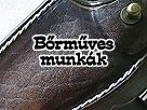Bőrműves munkák